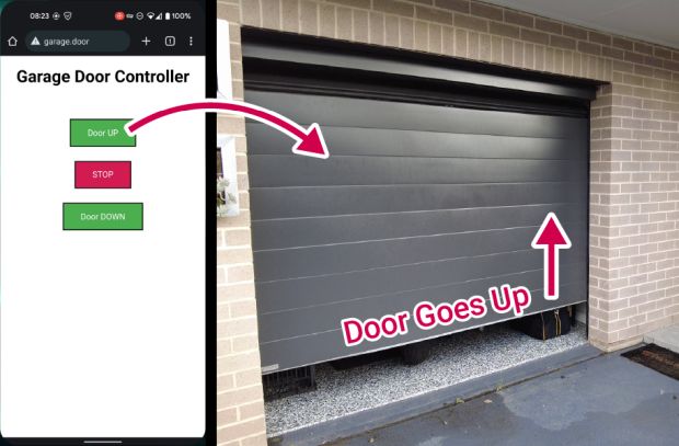 WiFi Garage Door Controller