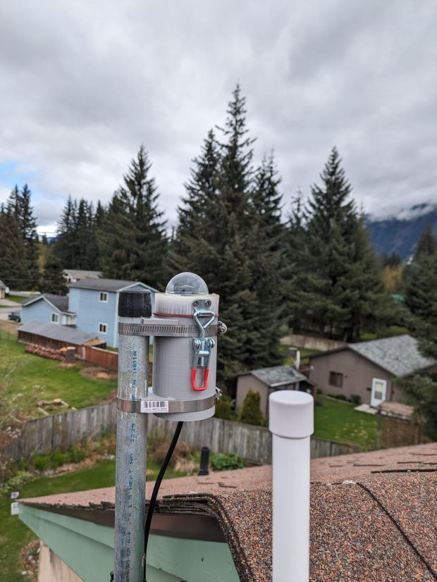 A Rooftop Mounting System for Raspberry Pi-based Sensors
