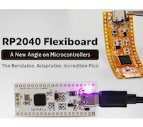 折り曲げられるラズパイマイコン——RP2040搭載開発ボード「RP2040 FlexiBoard」