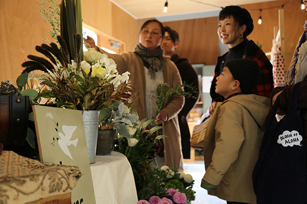 「Sunday Market」の様子。（写真提供：fabスペースhana_re）