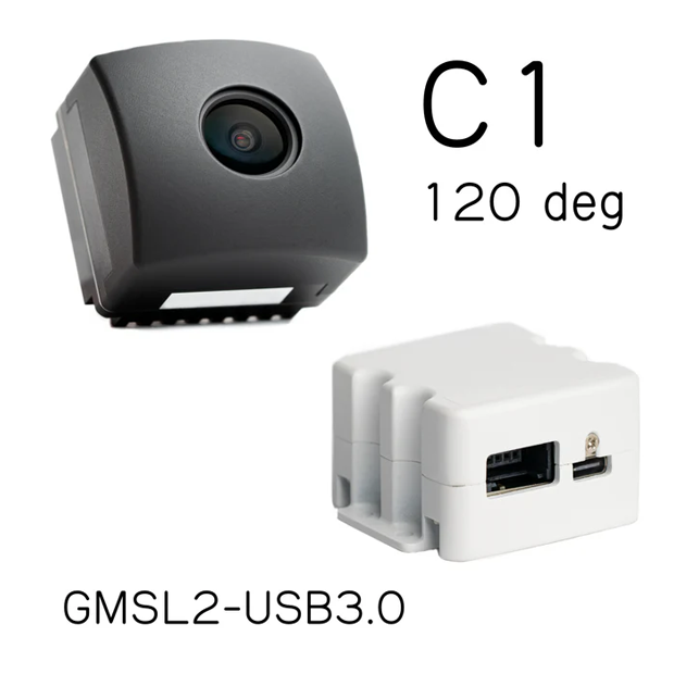 38位：TIER IV C1 120 deg カメラ + GMSL2-USB3.0 変換キット